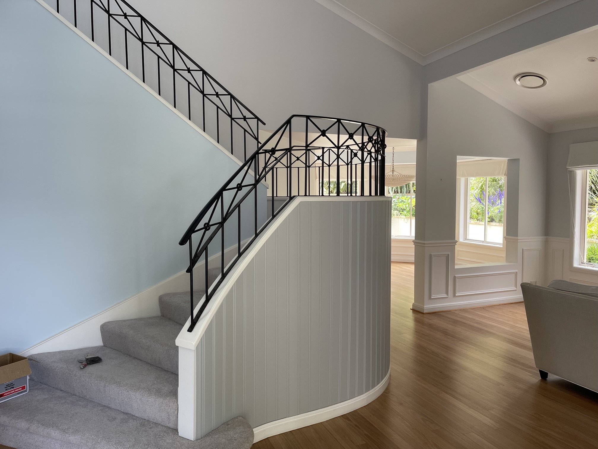 Interior Painting Residential staircase