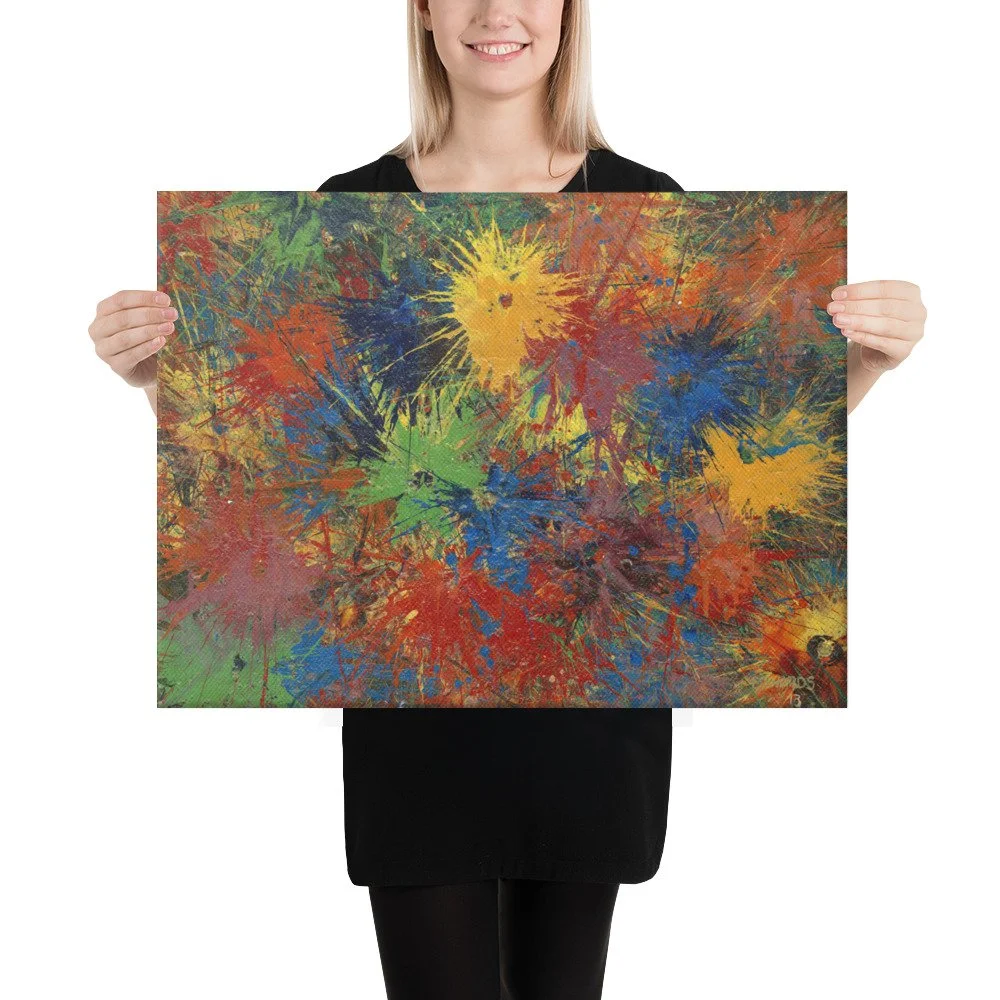 To Think Is Not To Know (#2). Canvas Print.