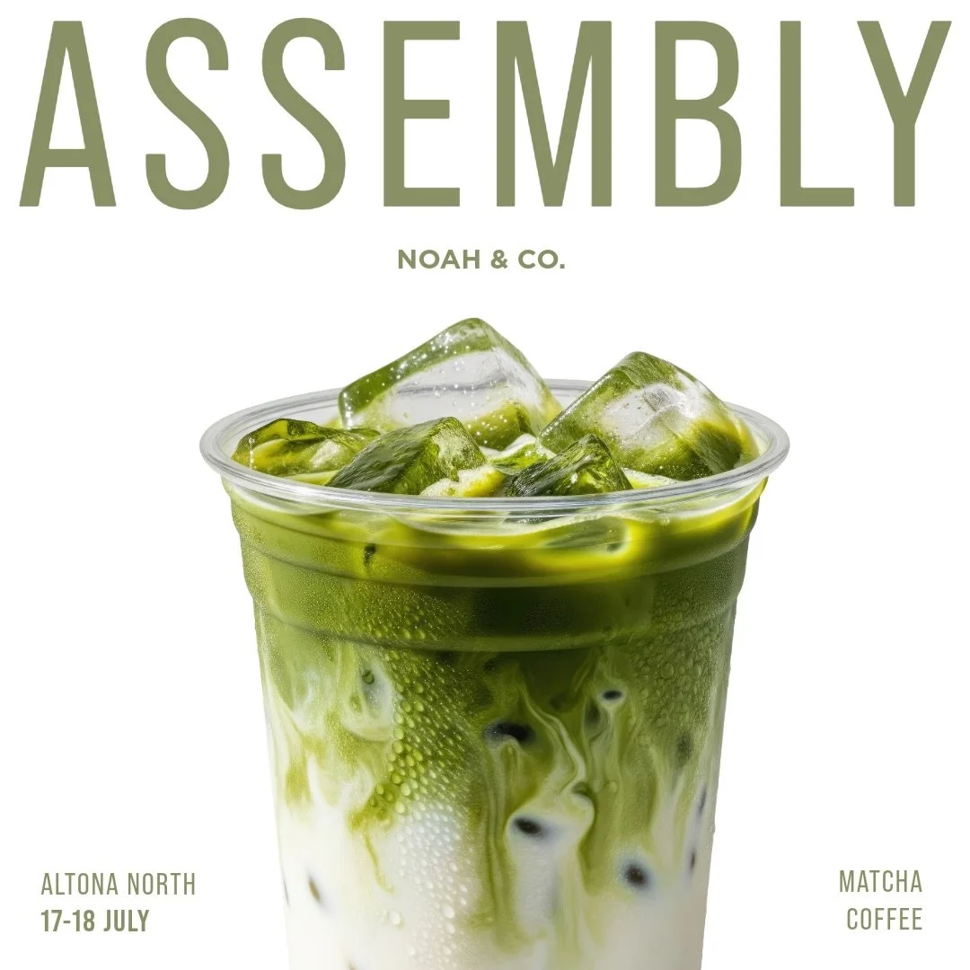Drake asked; how many Matcha&rsquo;s can you consume in a day? I&rsquo;ll tell you how many, not enough. 

Catch us this weekend at Assembly by @abdstractstudio serving up hand whisked matcha and the best local coffee you&rsquo;ll ever have. 

See yo