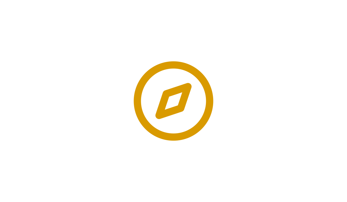 Gold compass icon representing personalized insurance guidance