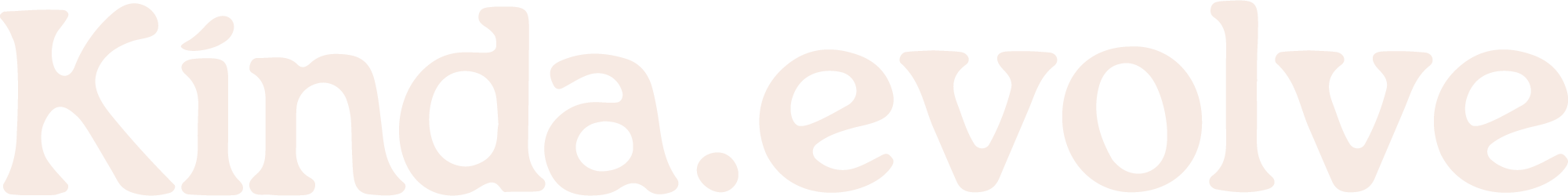 Text reading 'kinda.solve' in stylized font.