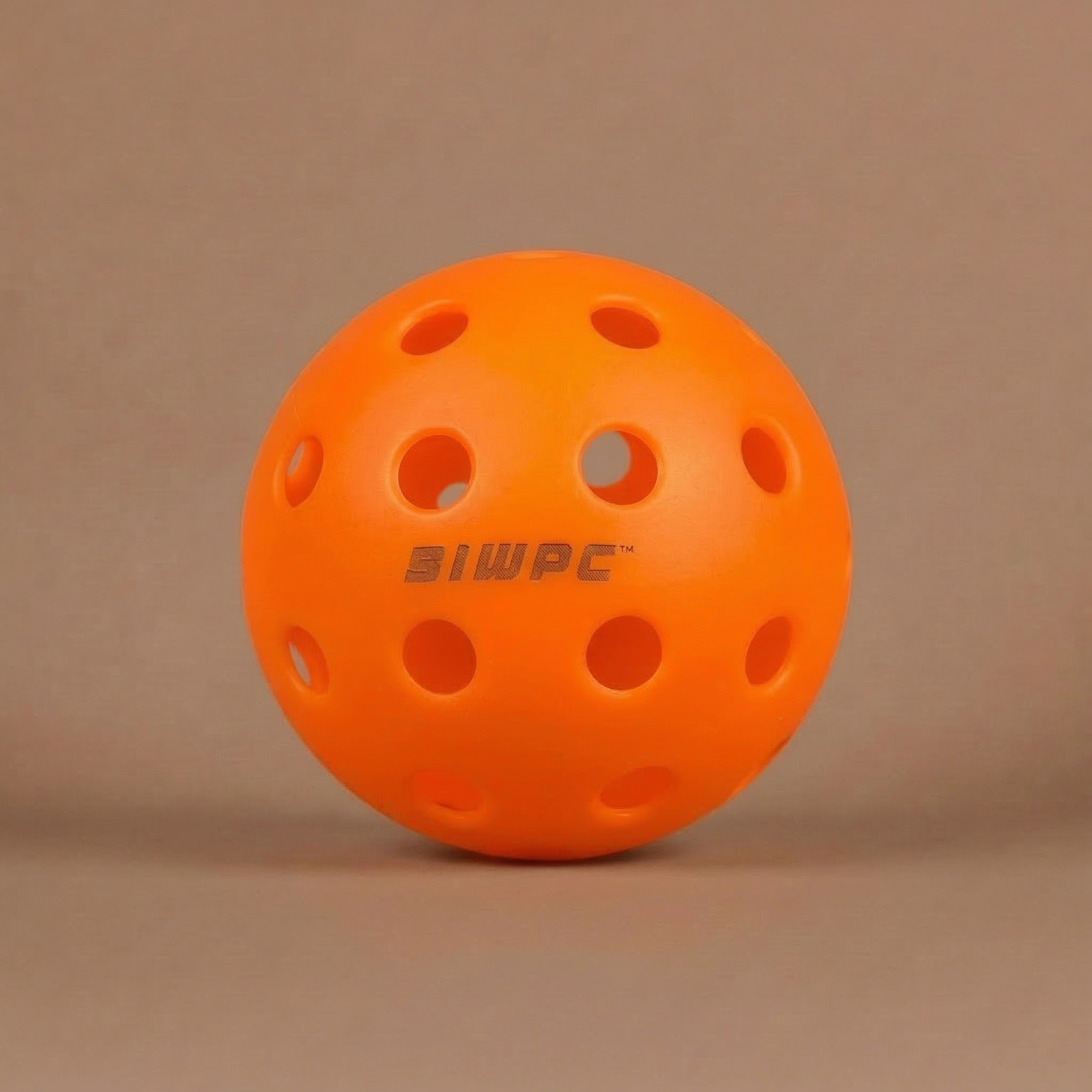 Orange Indoor Pickleball Ball