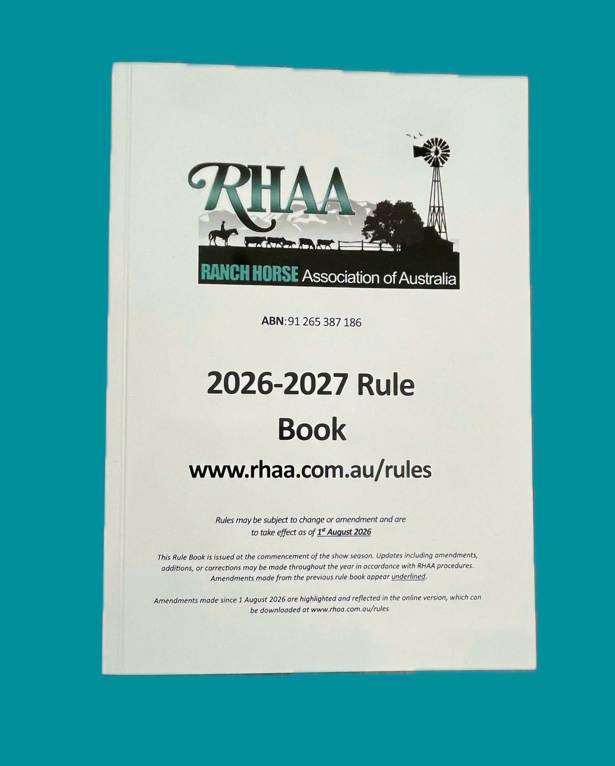 Rule Book  2026/27