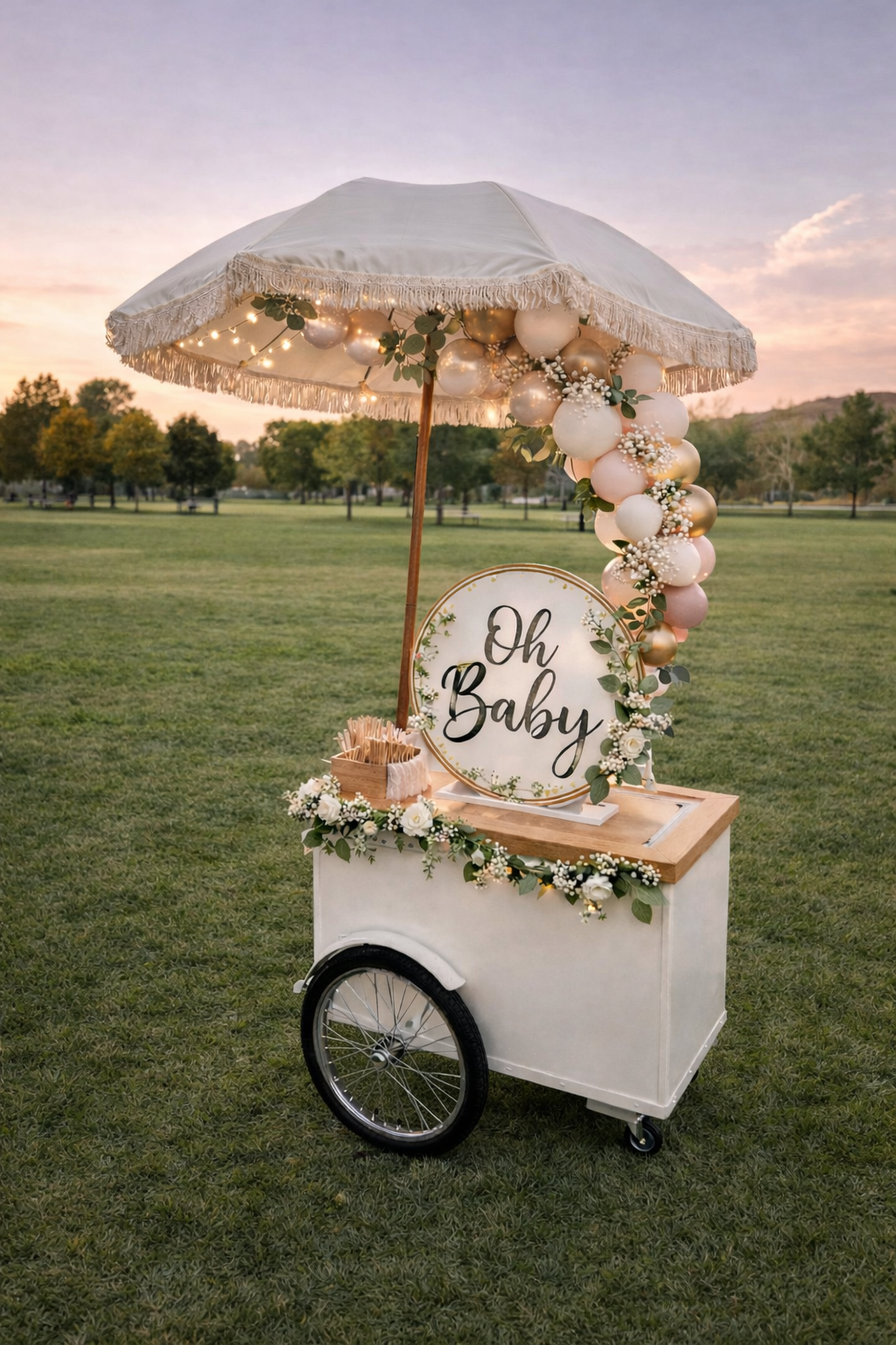 Baby Shower Cart