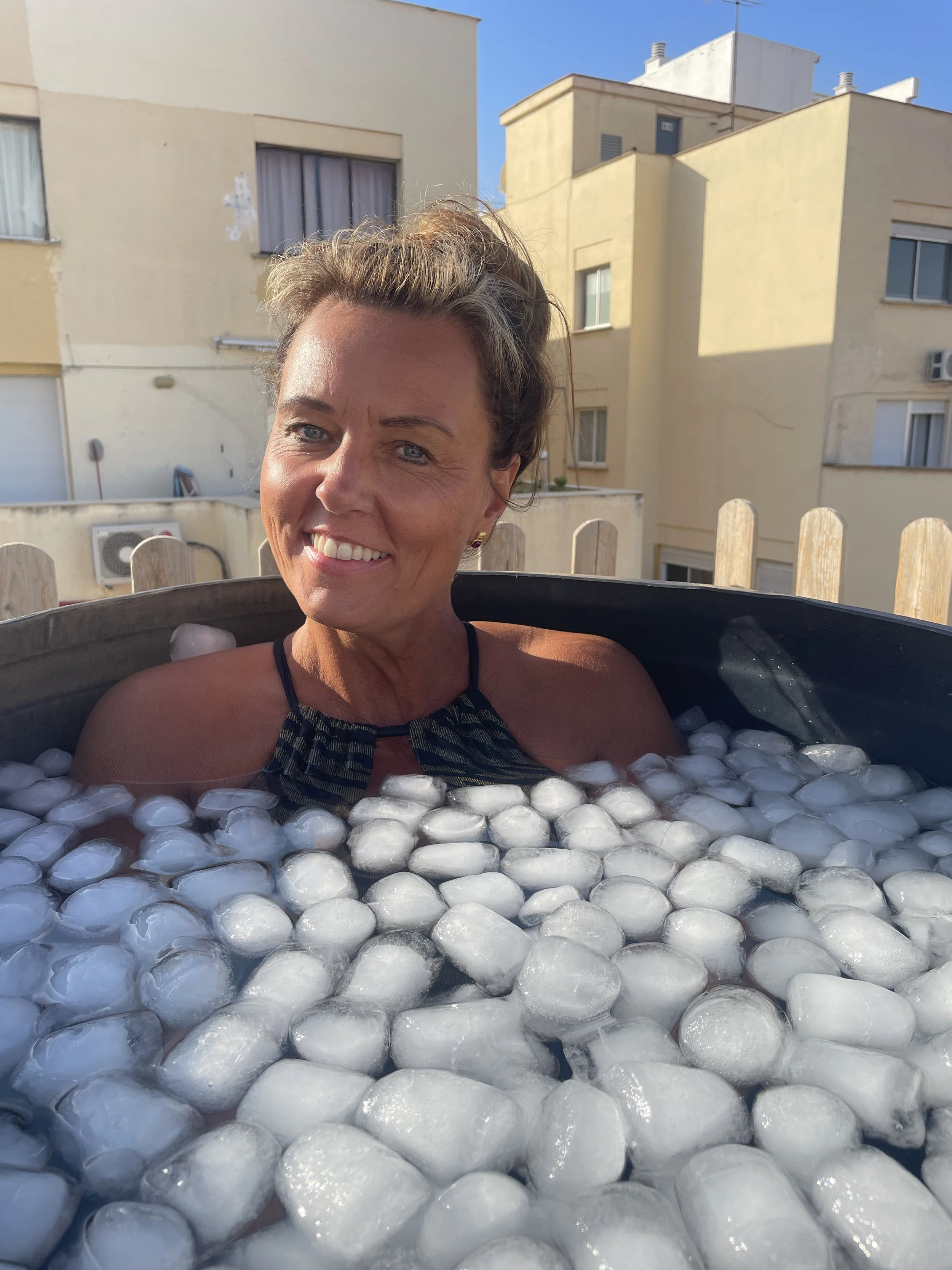 Chris-Bjorg in the ice with the Cold Crew at TLR Coworking.JPG