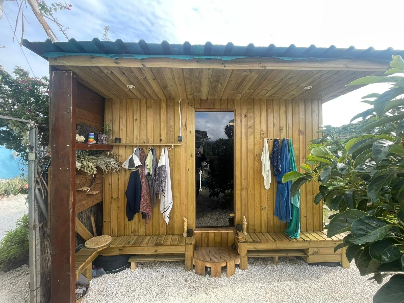 Handmade sauna for the Sauna Squad at Jardin Amara.jpg