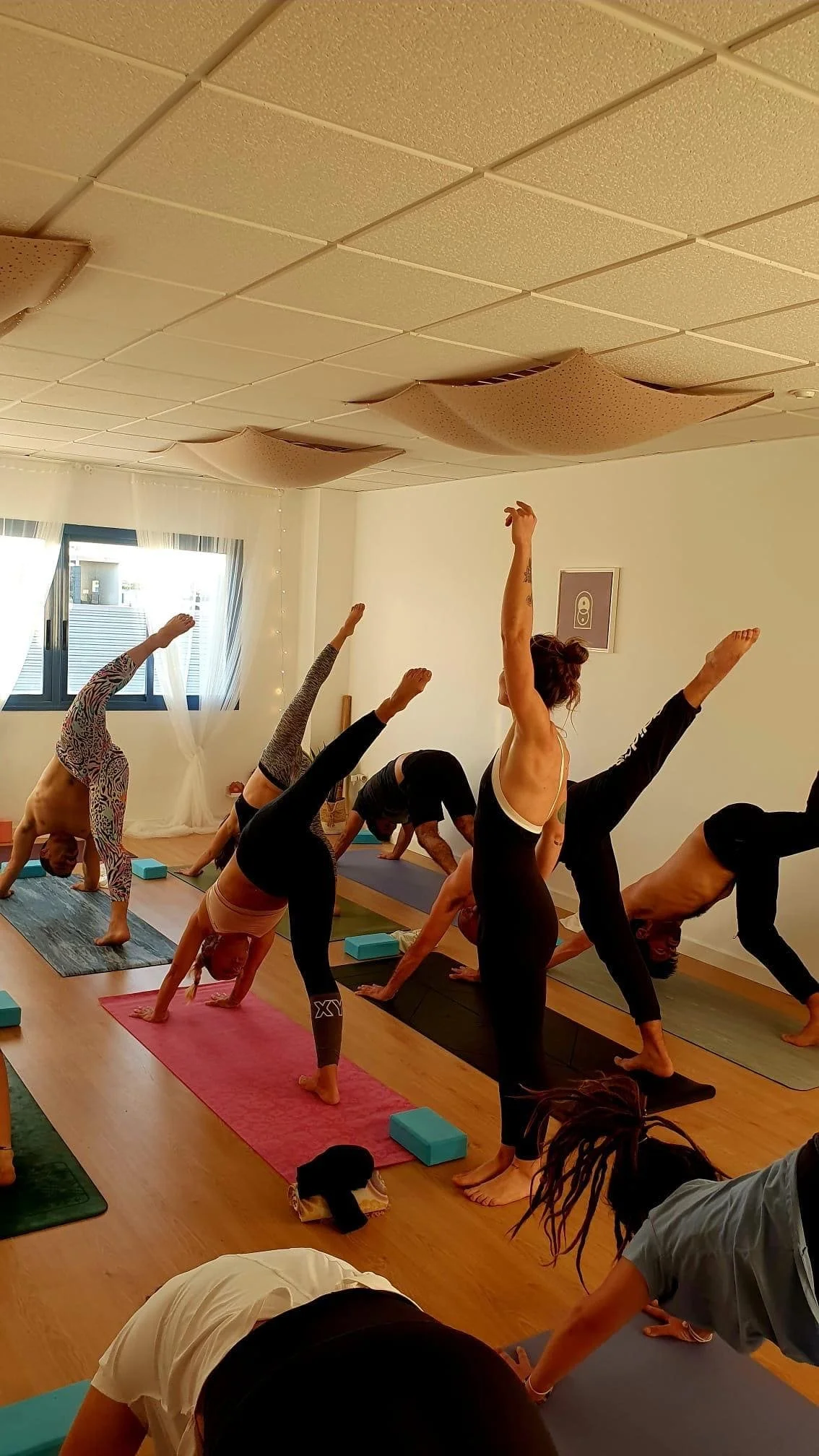Sonia in full flow guiding a yoga class.jpg