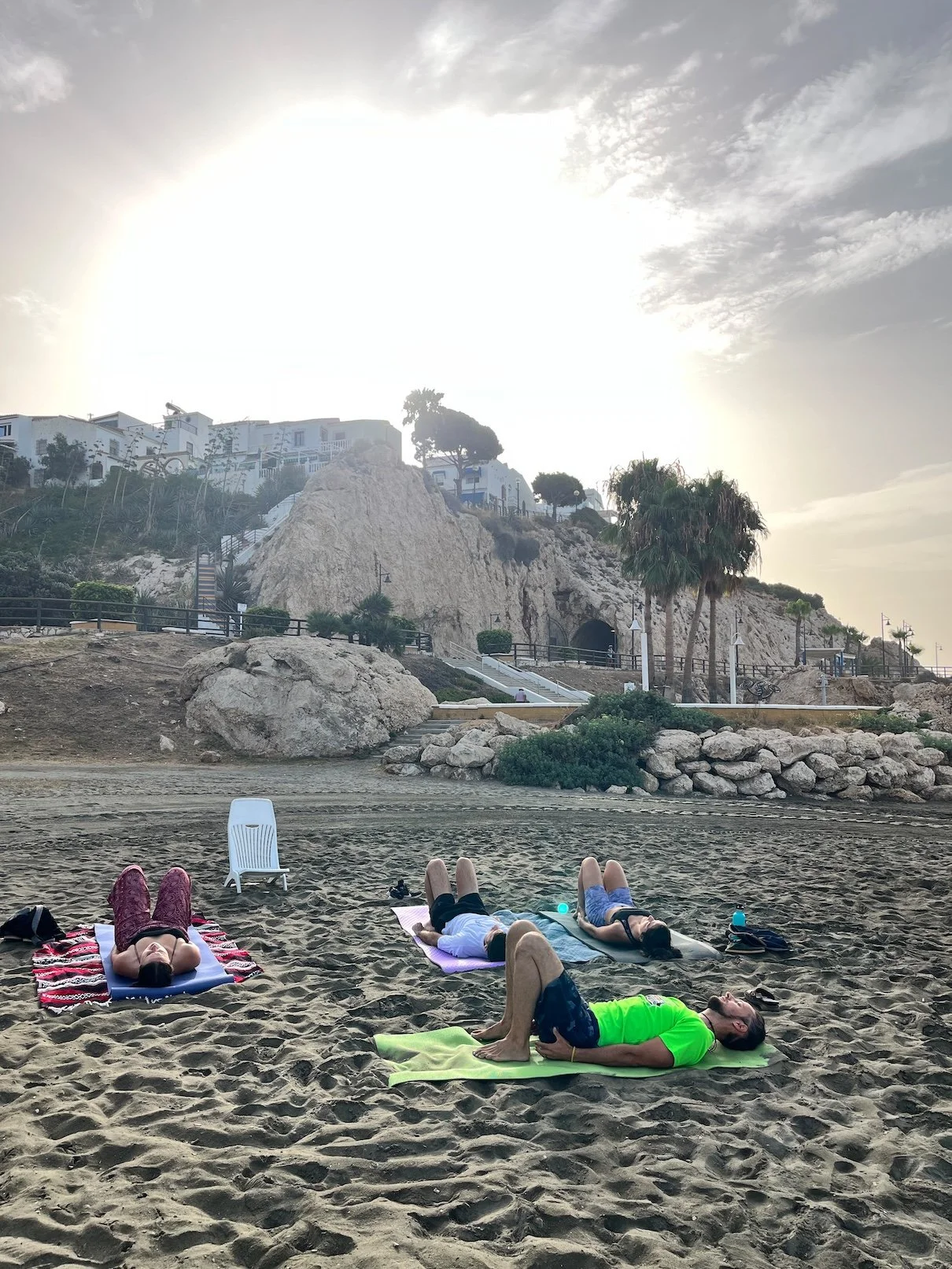 Spectecular sunrise during morning beach yoga.jpg