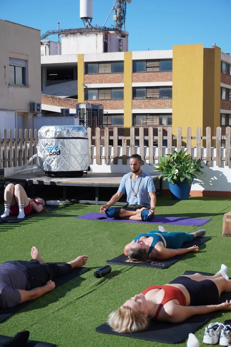 Meditation during Rooftop Yoga.JPG