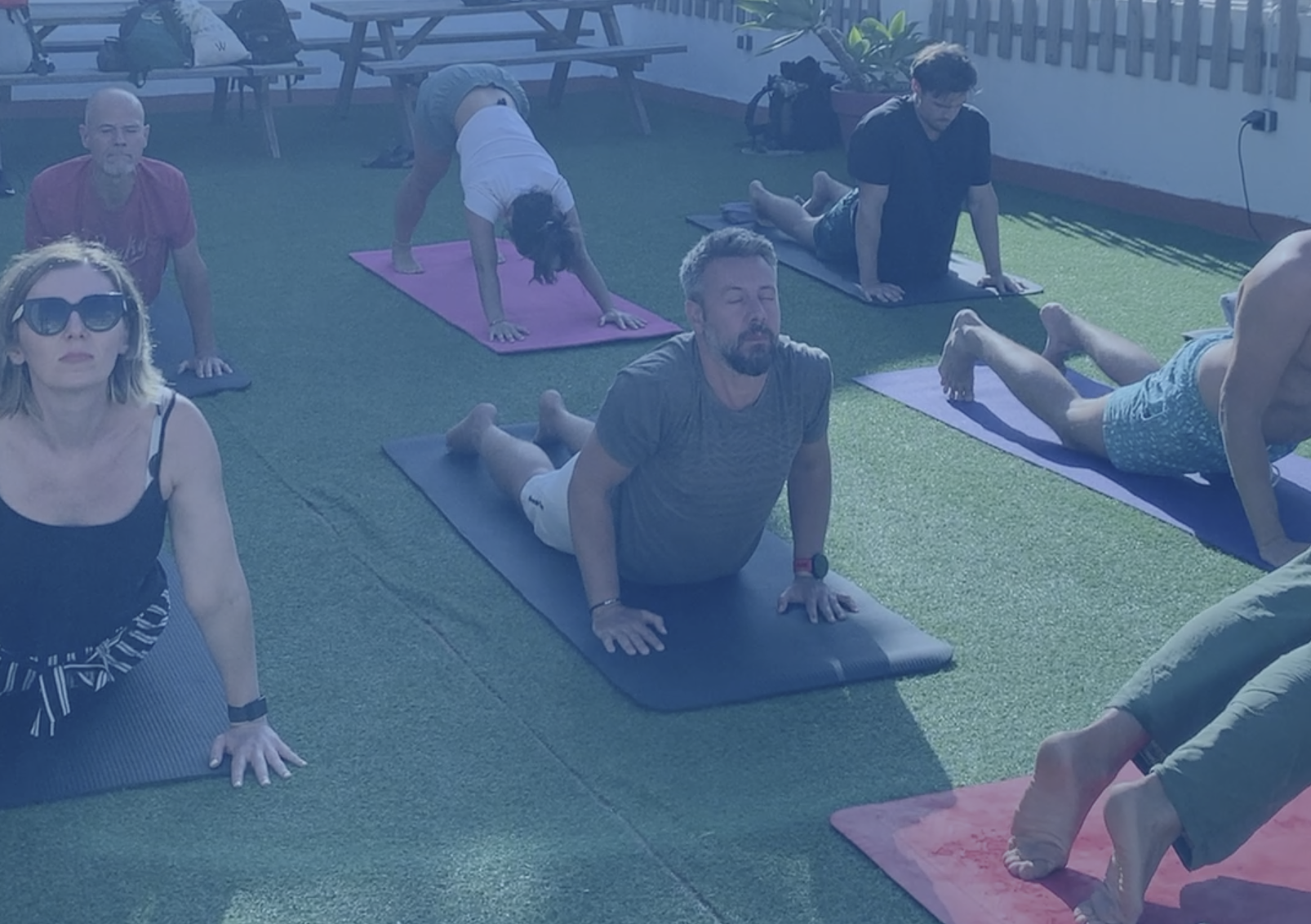 Rooftop Yoga