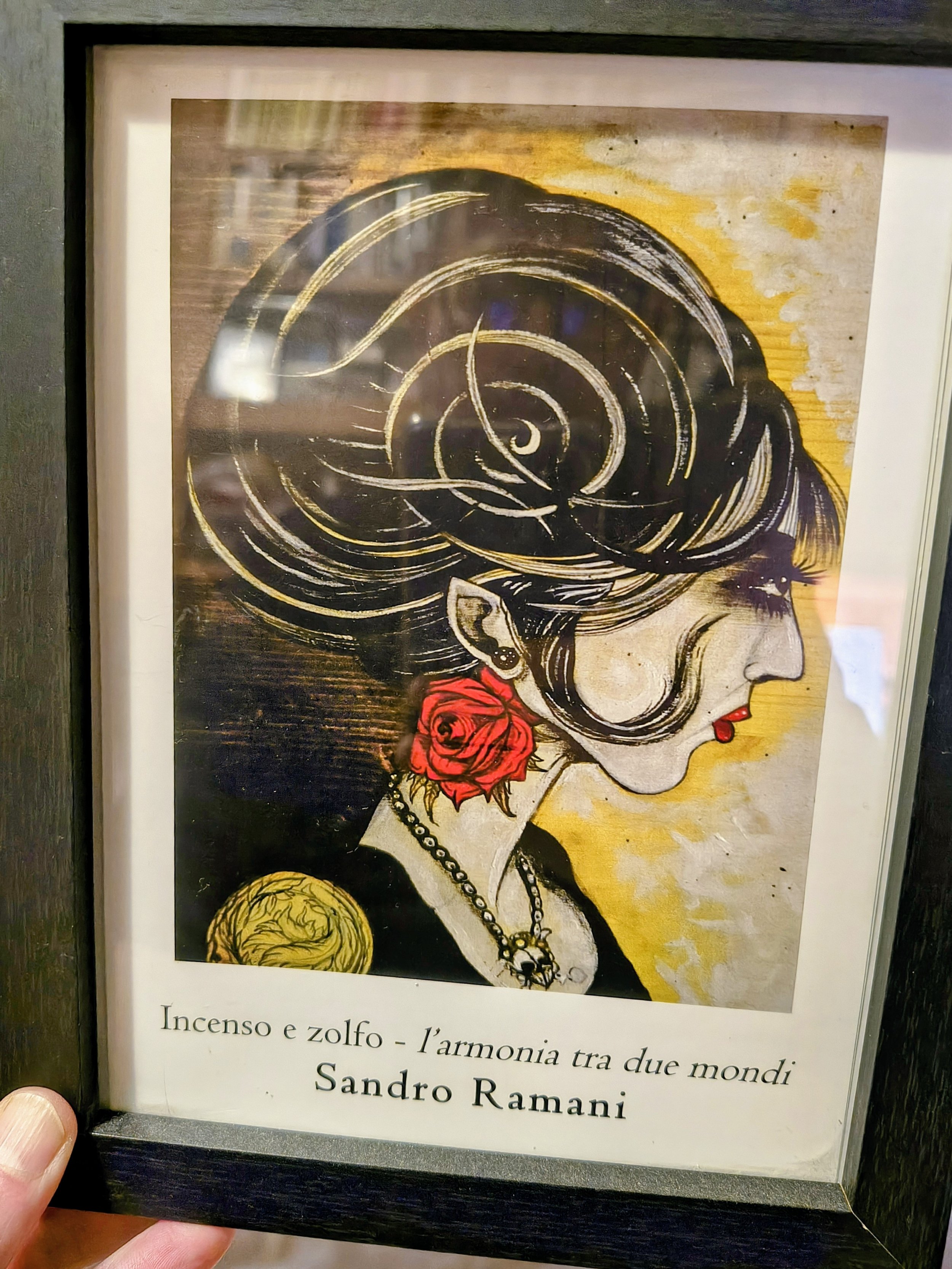 Mostra personale "Incenso & Zolfo - L'armonia fra due mondi", dicembre 2012 presso il Naima, Trieste.