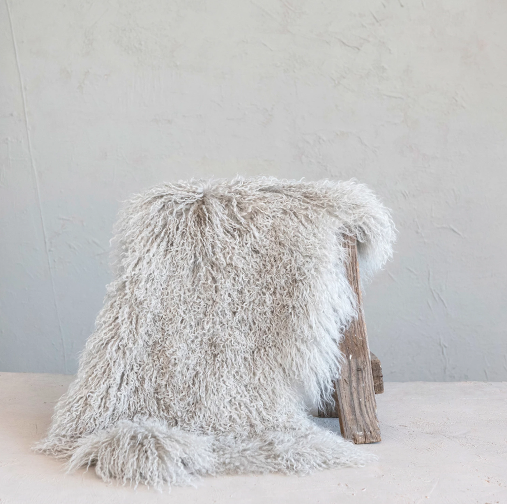 Tibetan Lamb Fur Rug