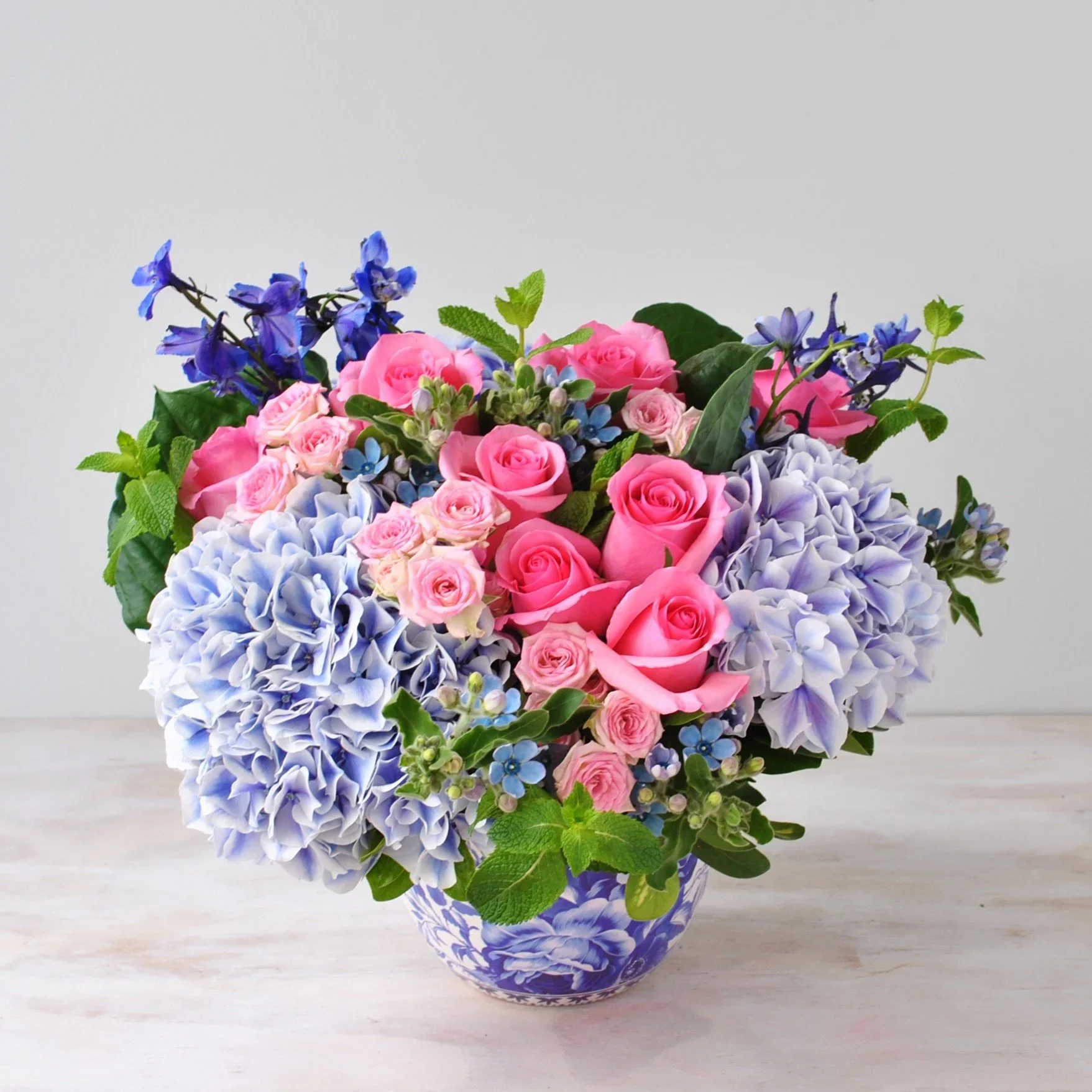 Summer floral centerpieces for delivery in Brookline