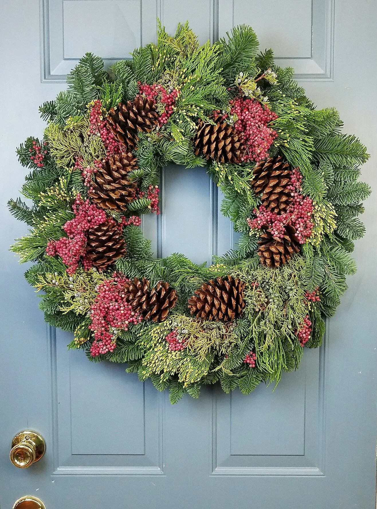 26" Pepperberry Wreath