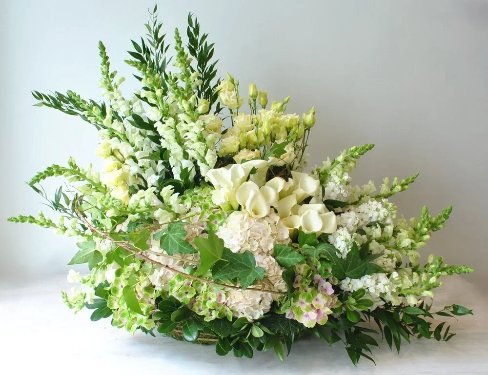 Plan ahead for services with beautiful floral