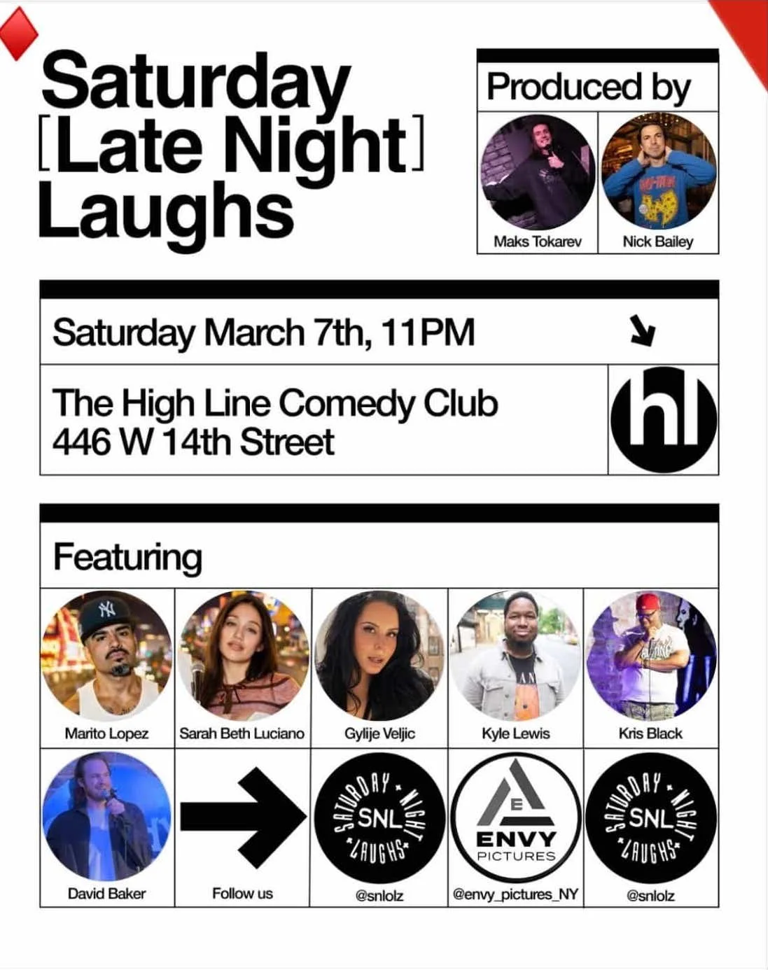 Saturday [Late Night] Laughs