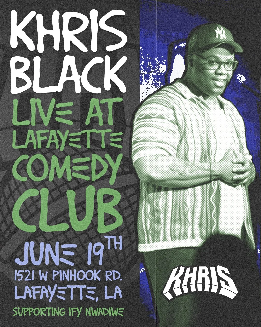 Khris Black at Lafayette Comedy (Lafayette, LA)