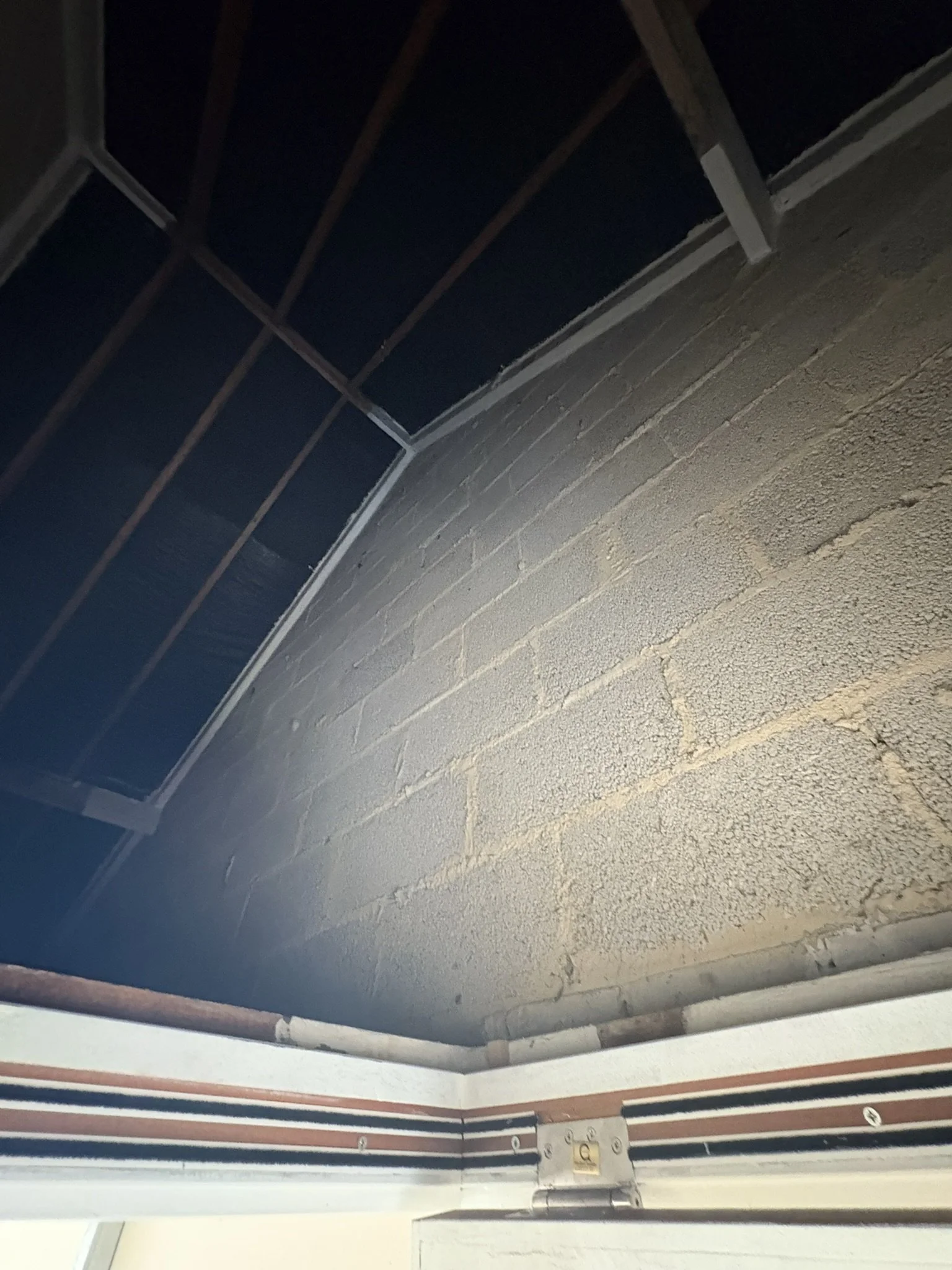 An example of fire compartmentation.