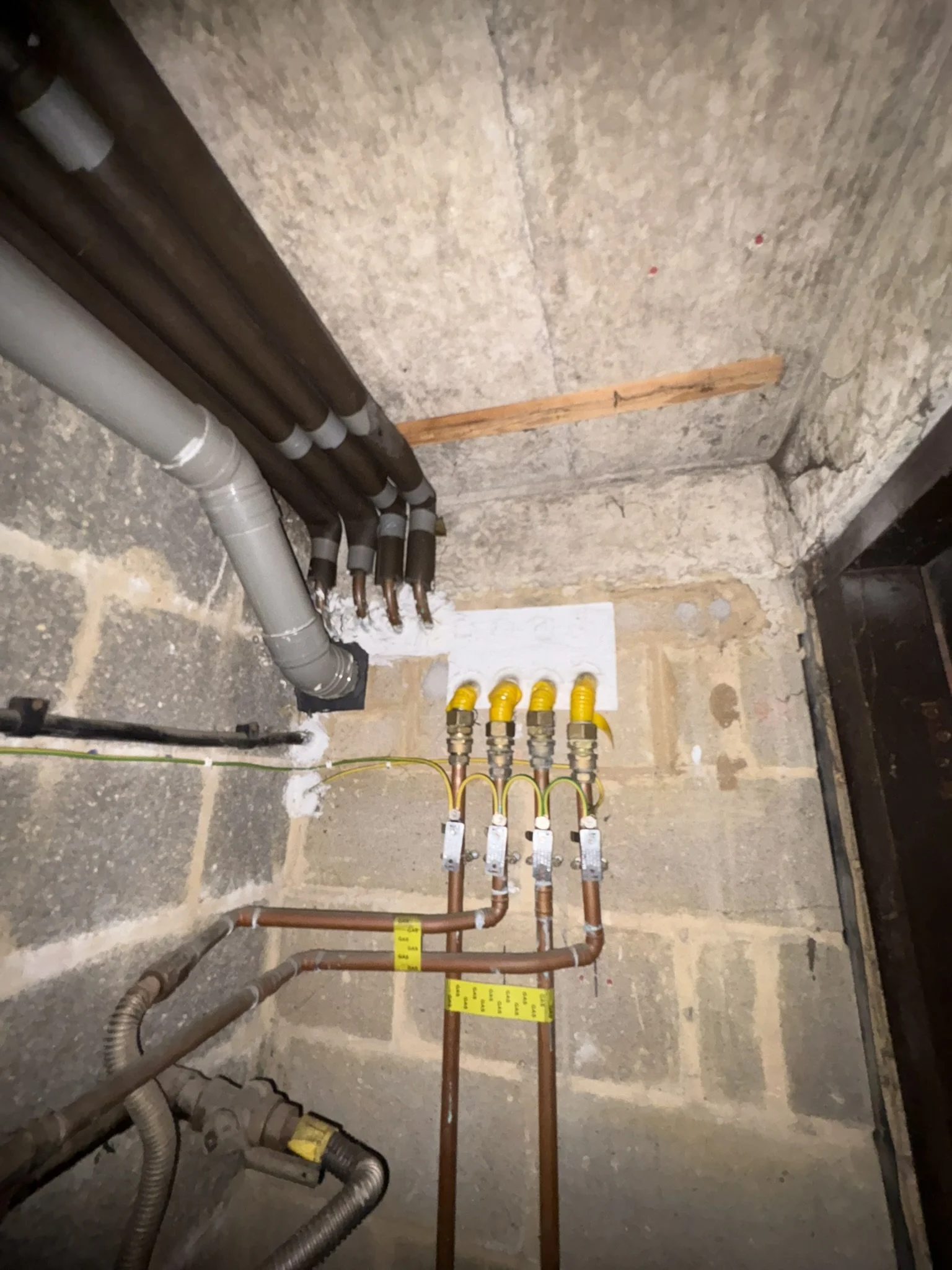 An example of fire compartmentation.