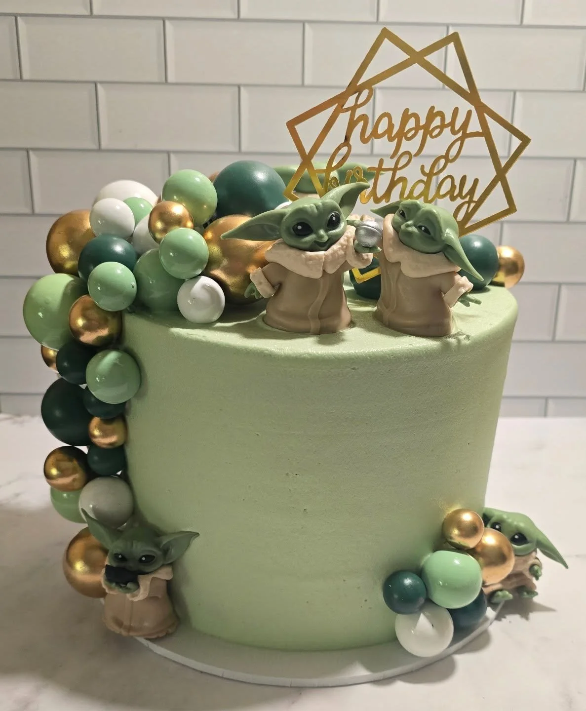 Baby Yoda is One 💚