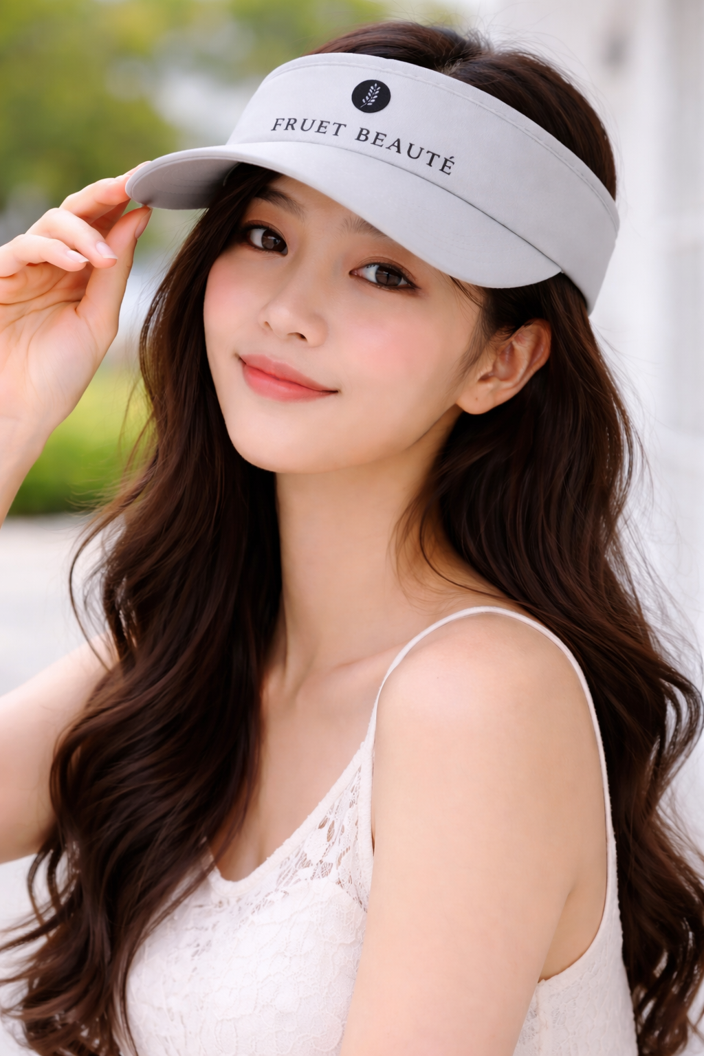 Fruet Beauté Sun Visor - Gray