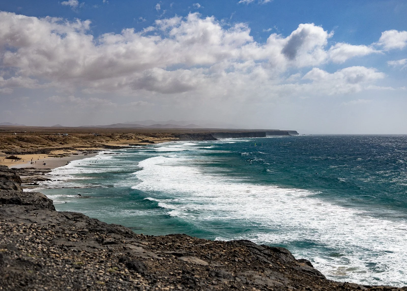 Playa del Castillo, el Cotillo, Bahía, Fuerteventura