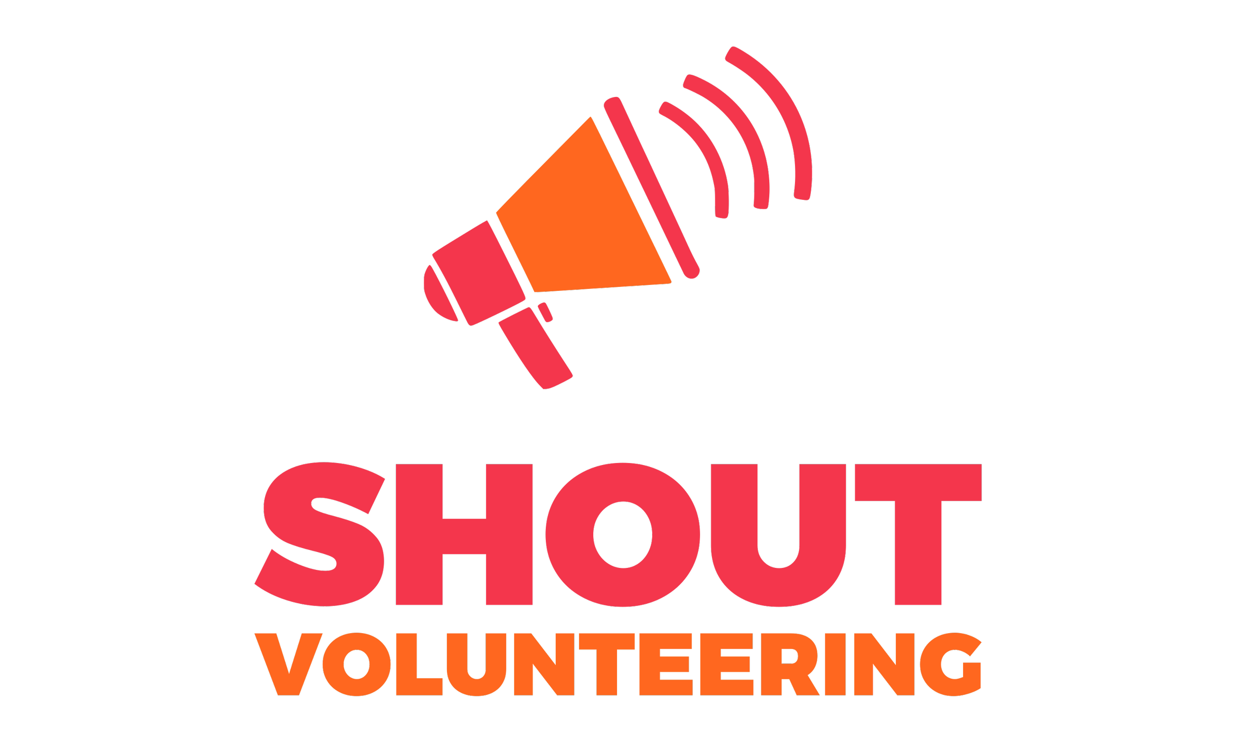 TRANSPARENT Main Shout Volunteering Logo