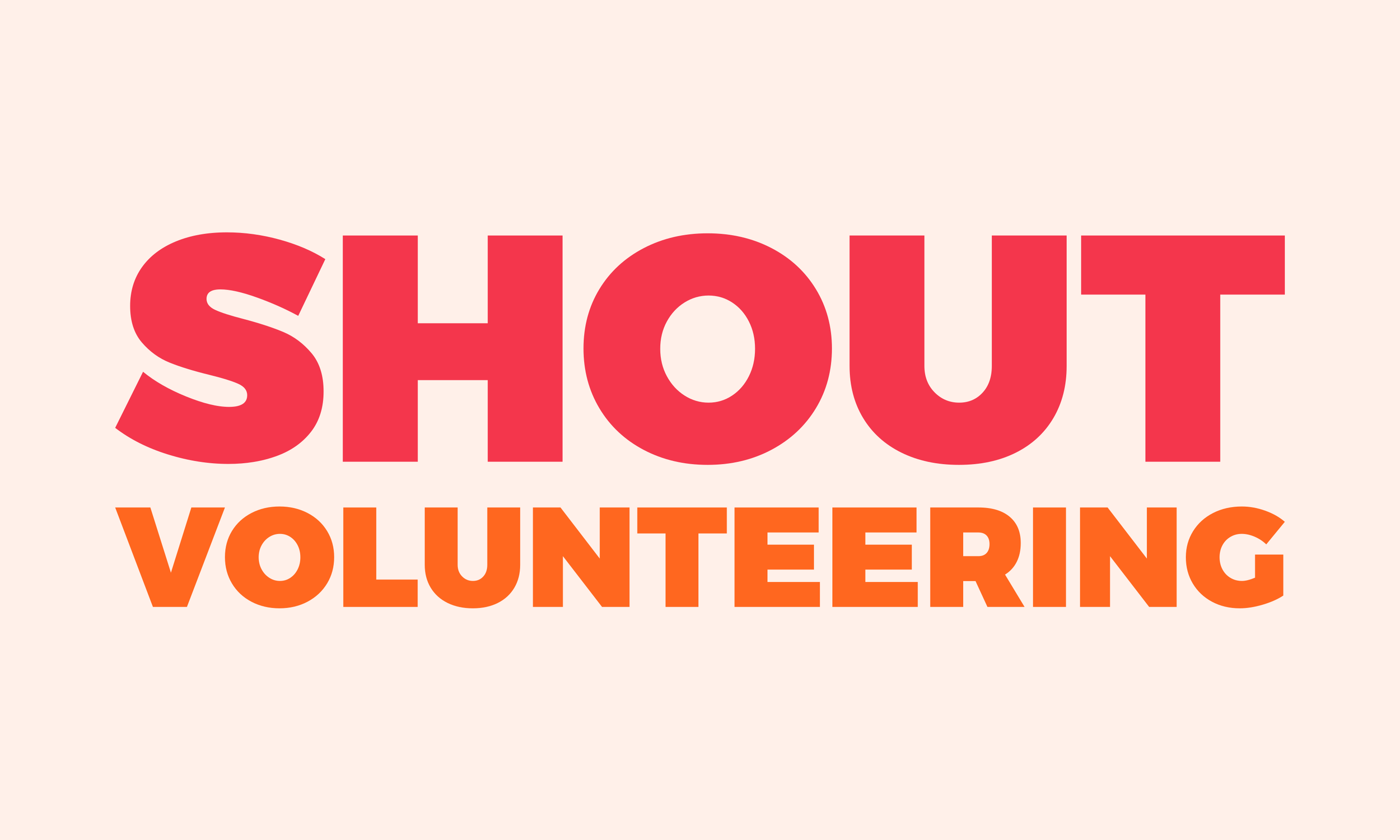 Shout Volunteering Text Only