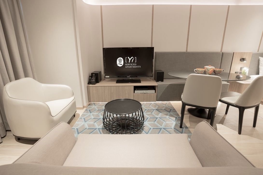 Yi Apartment Unit 01 Living Room Tsim Sha Tsui Serviced Apartment