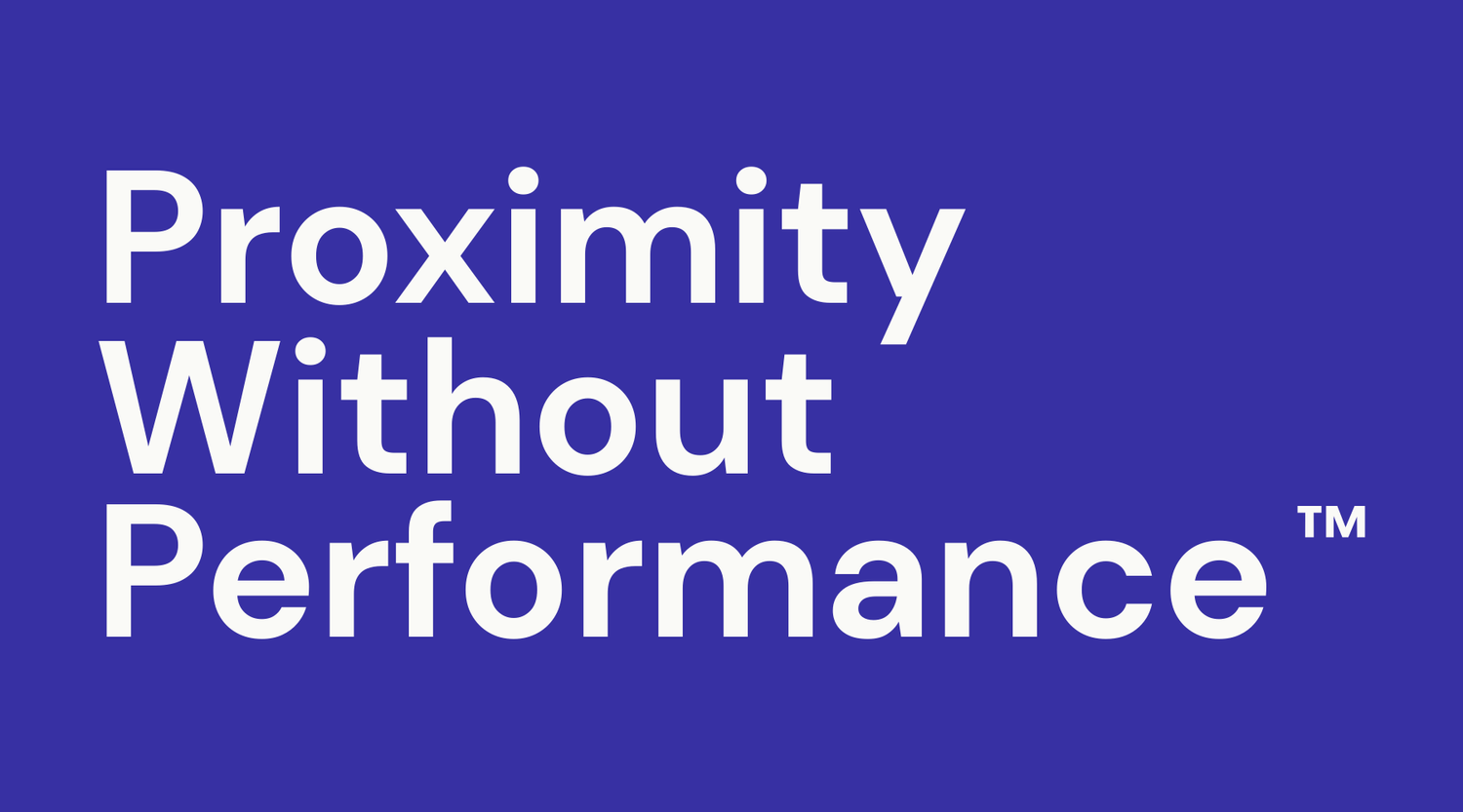 Proximity Without Performance
