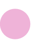 Pink-colored circular object on a white background