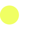 Yellow circle on a plain background