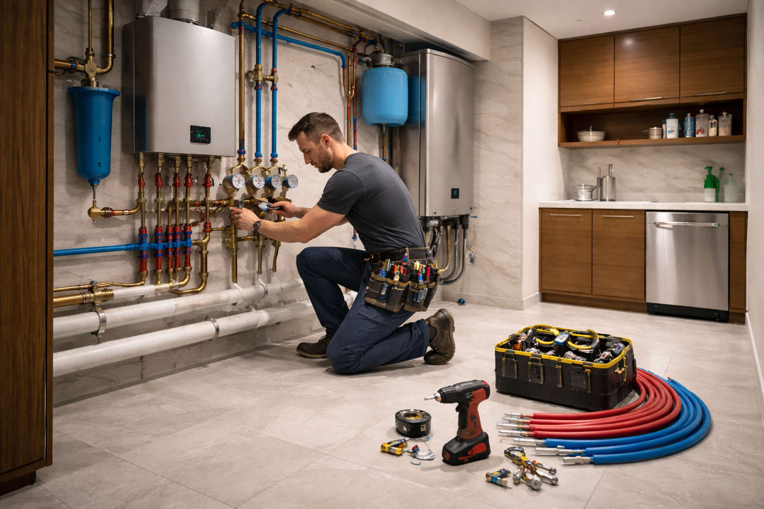 Mechanical and plumbing upgrades in Vancouver with modern plumbing systems and mechanical installations