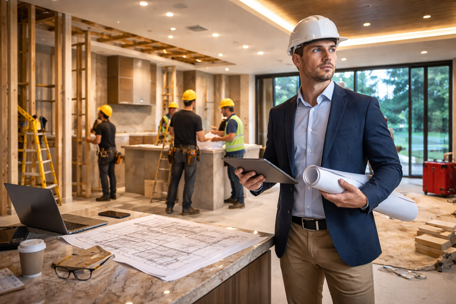 Renovation project management in Vancouver overseeing residential home renovation and remodeling projects