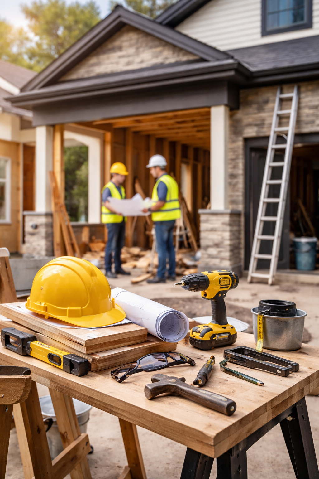 About - Luxury custom home construction showcasing modern architecture, premium craftsmanship, and high-end residential building expertise.