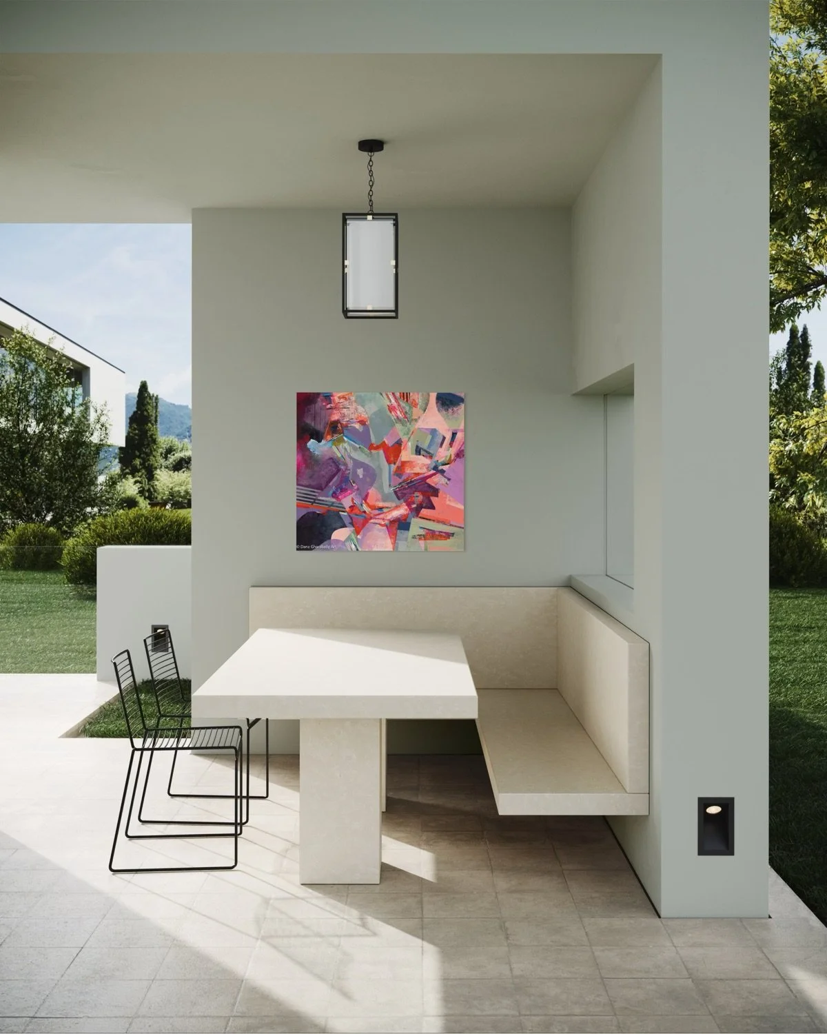 Colour Cascade in kitchen.JPG