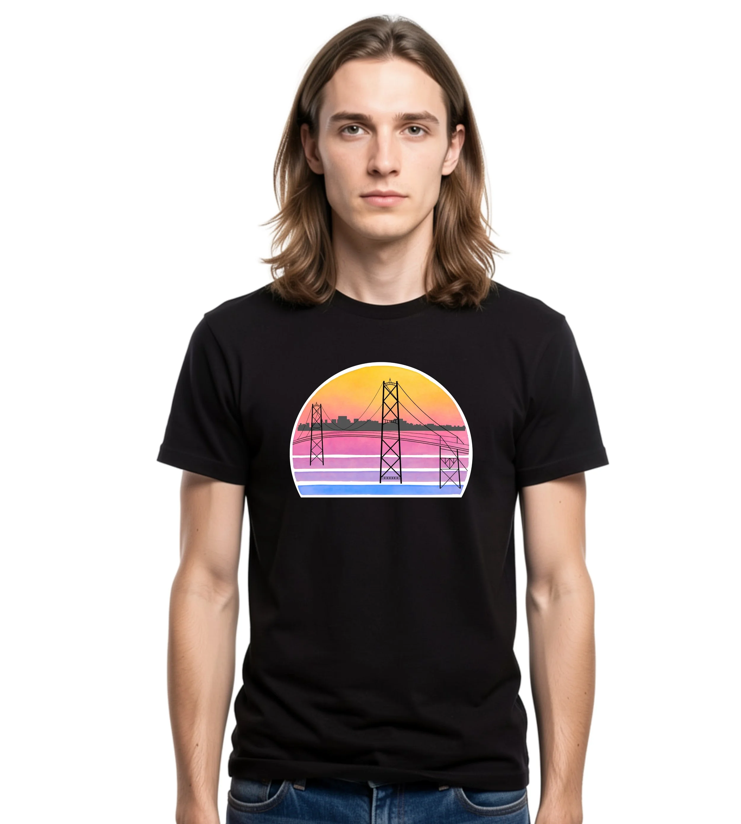 The Old Bridge at Sunset