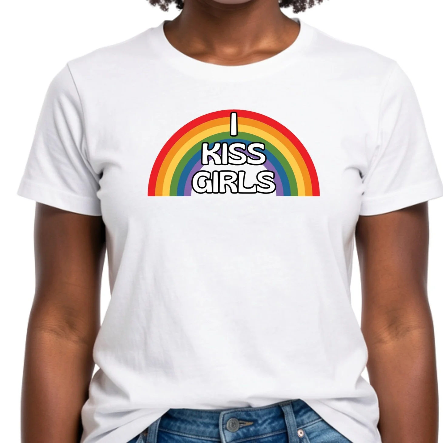 I kiss ___
