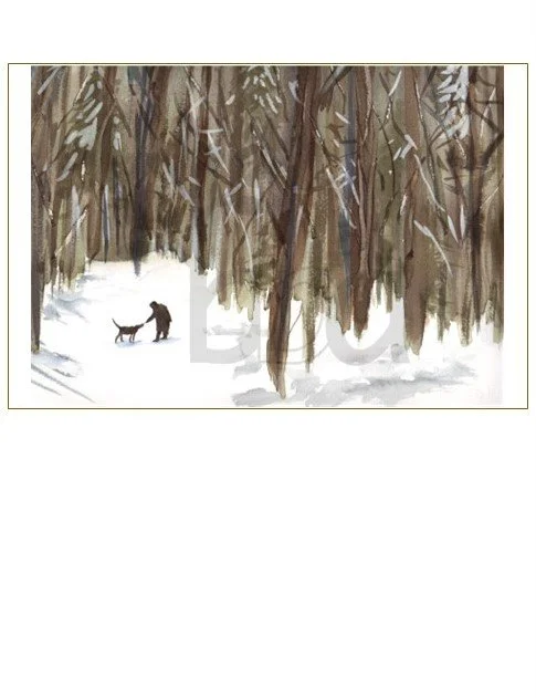 Forest and Dogwalker