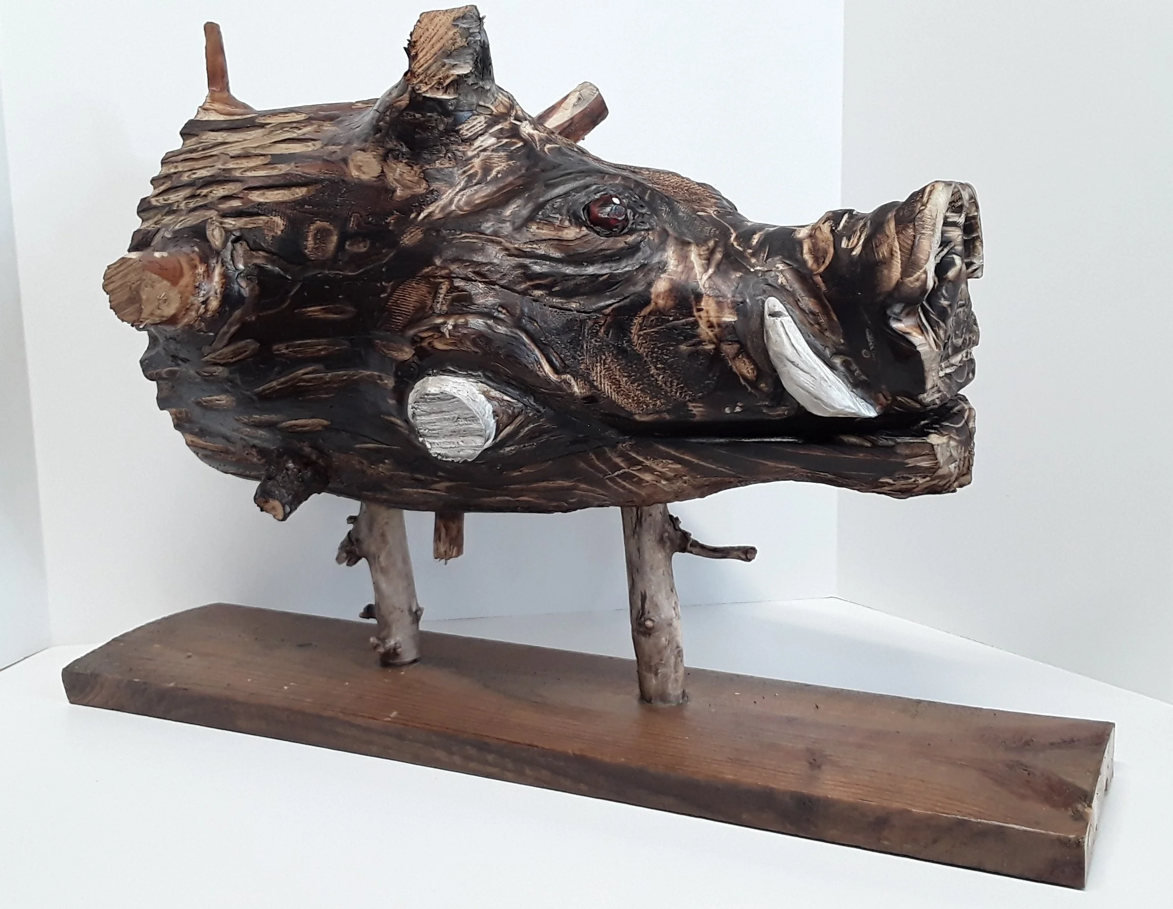 Wild Boar Head - Available for purchase at The Arts Marketplace in Grand Rapids, MI