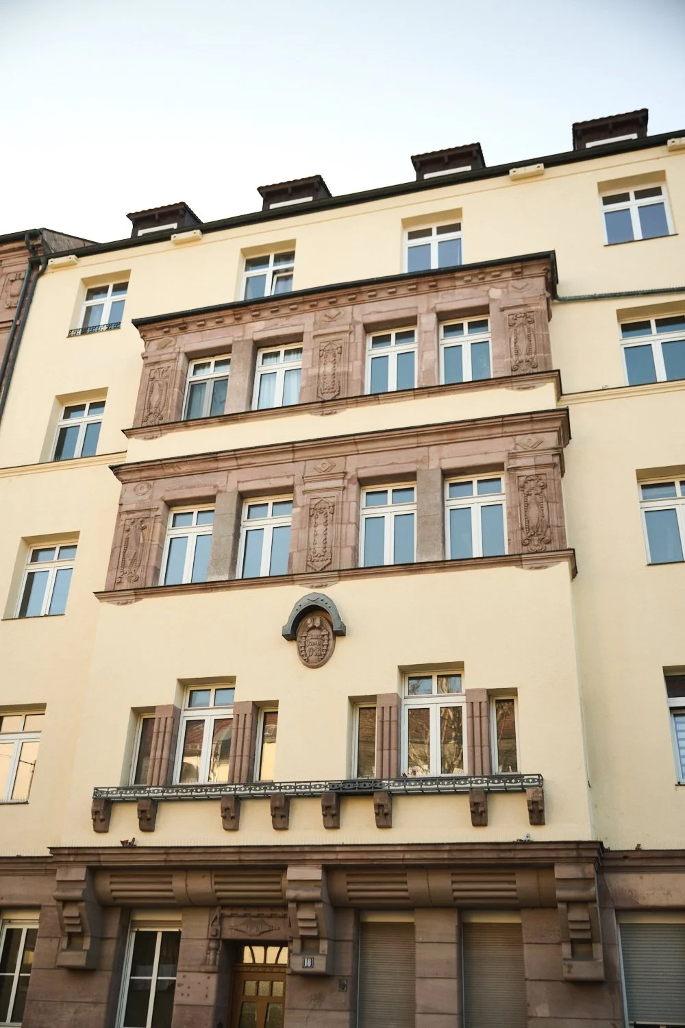 Das denkmalgeschützte Gebäude