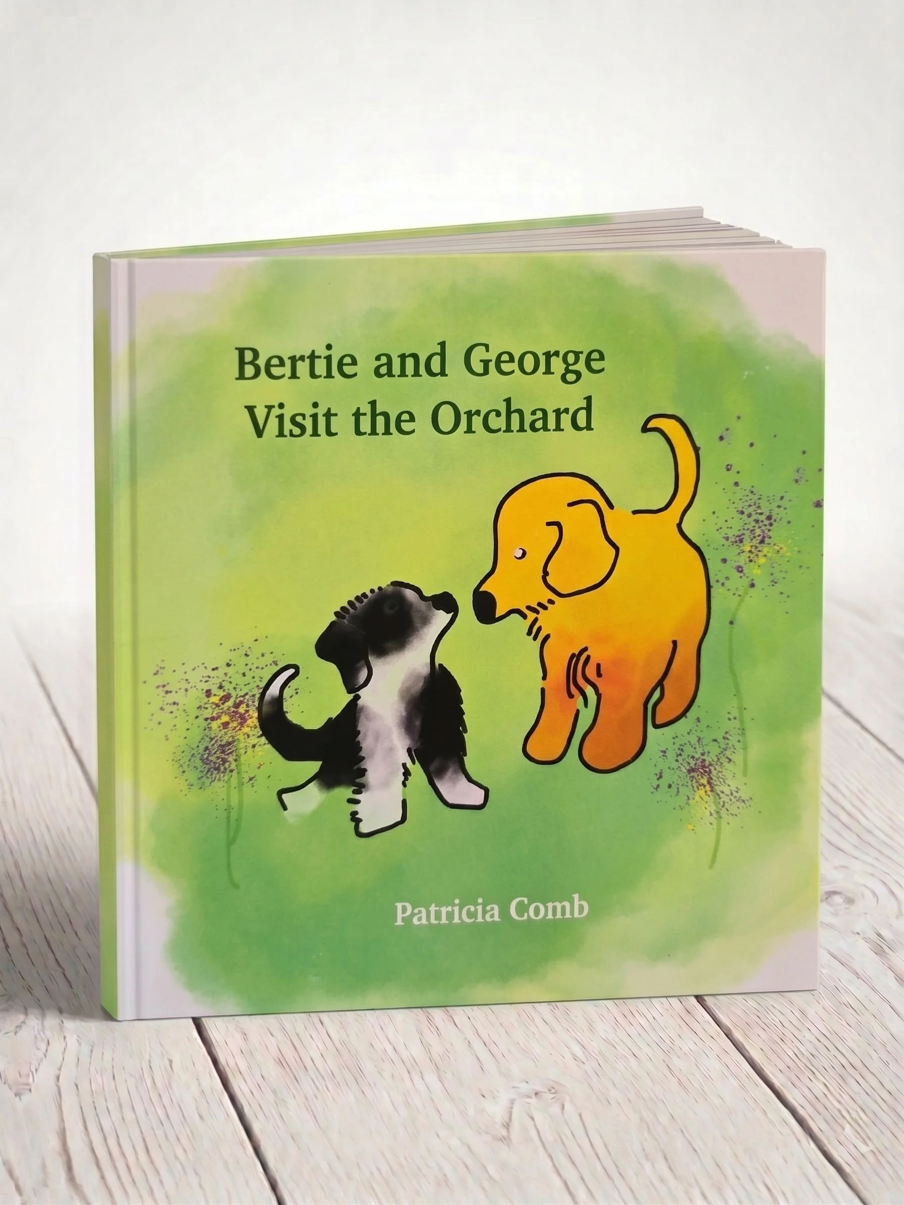 Bertie & George Visit The Orchard