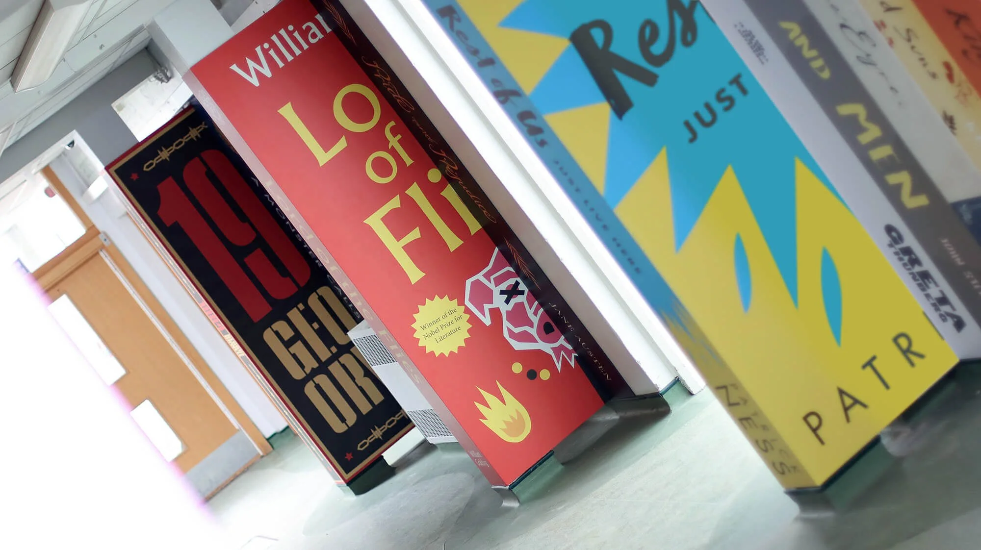 Lutterworth High School - Book Spines 01.jpg