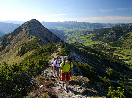 Oberjoch Wandergebiet