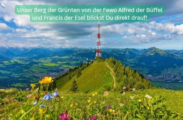 Gruenten Berg in Sonthofen im Allgaeu
