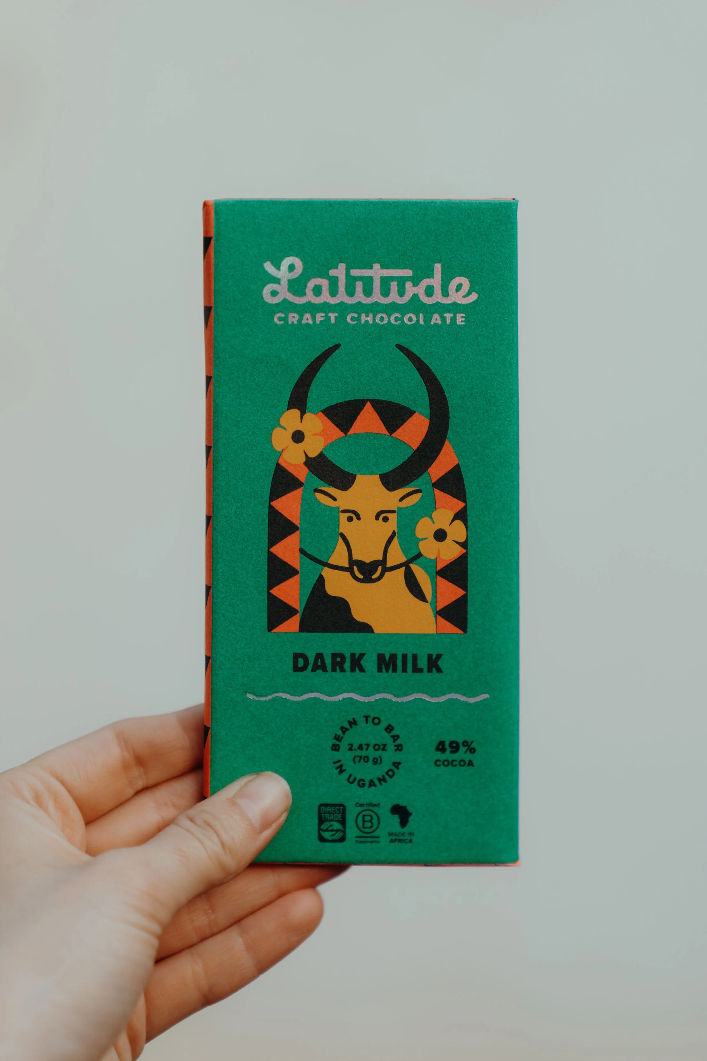Latitude Craft Chocolate - Dark Milk 49%