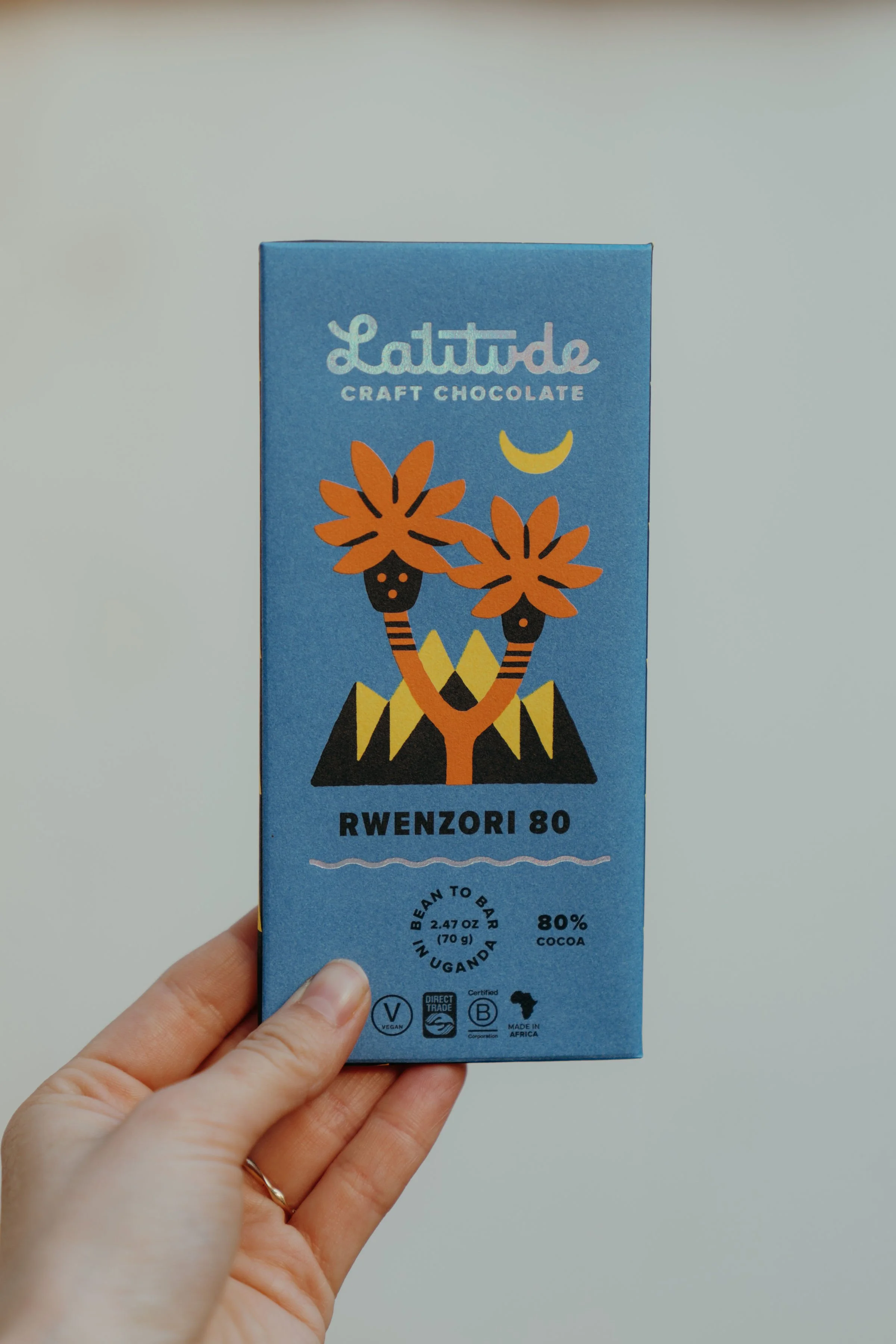Latitude Craft Chocolate - Rwenzori 80%
