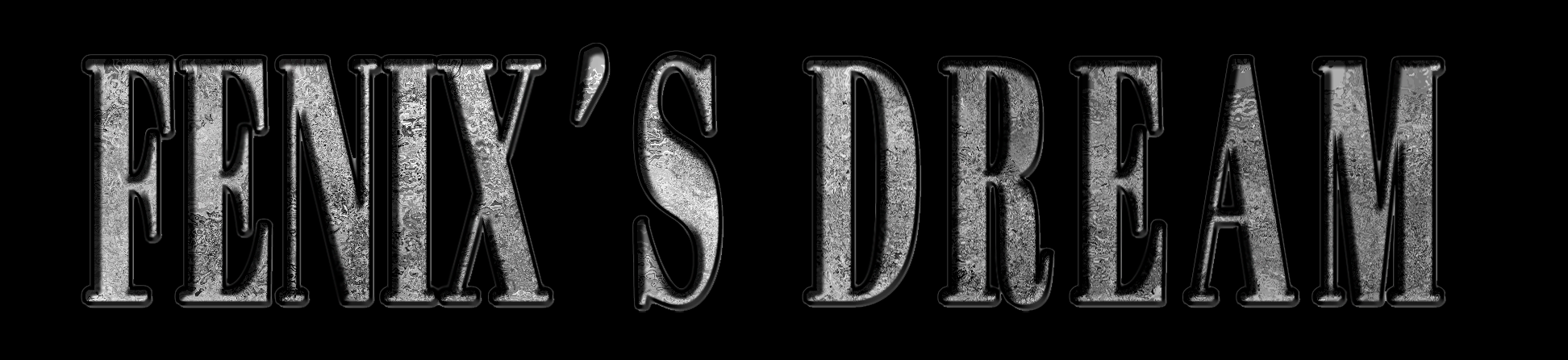 Texto en letras grandes y grises que dice "FENIX'S DREAM"