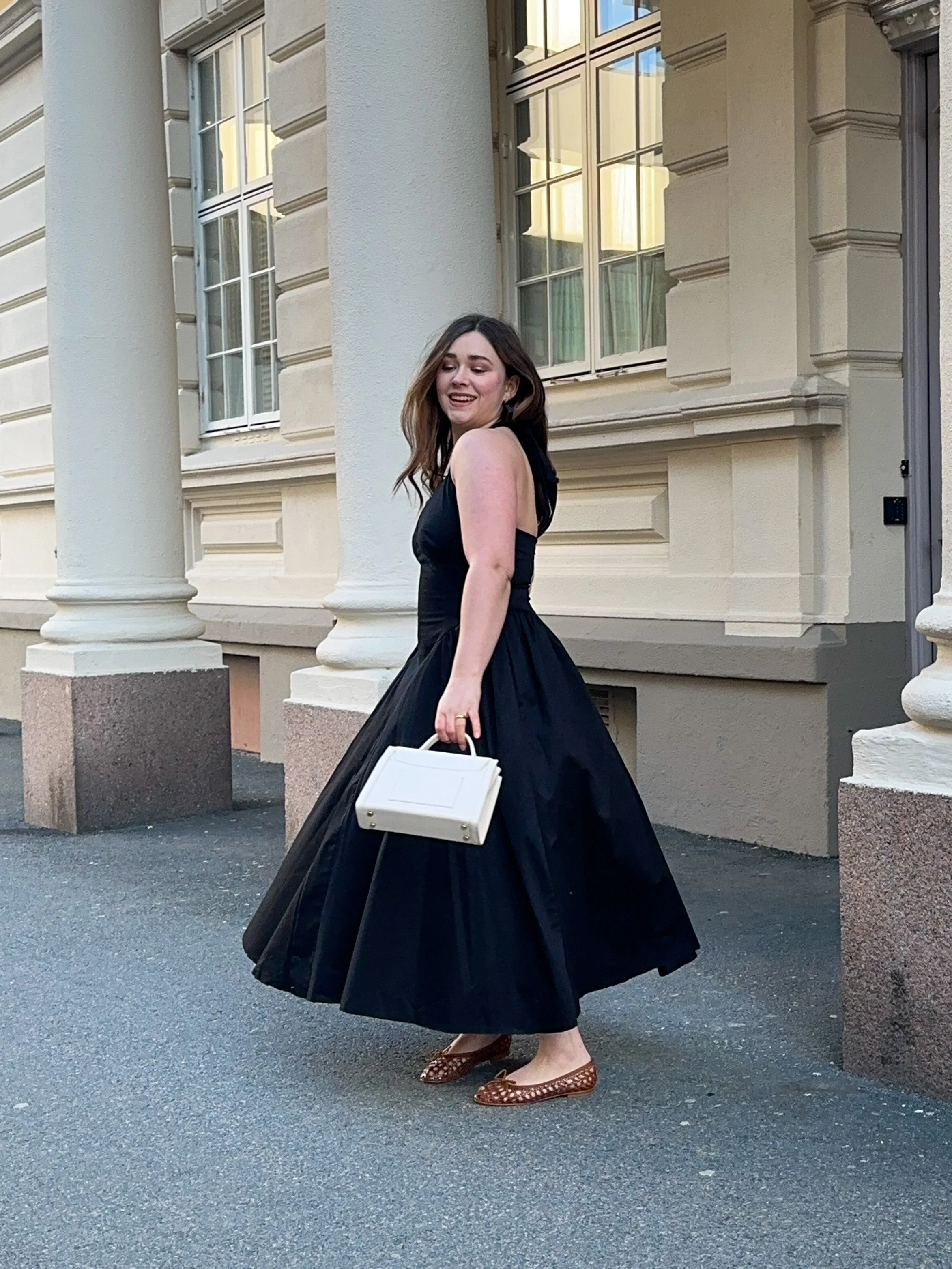 The Black Halter Dress