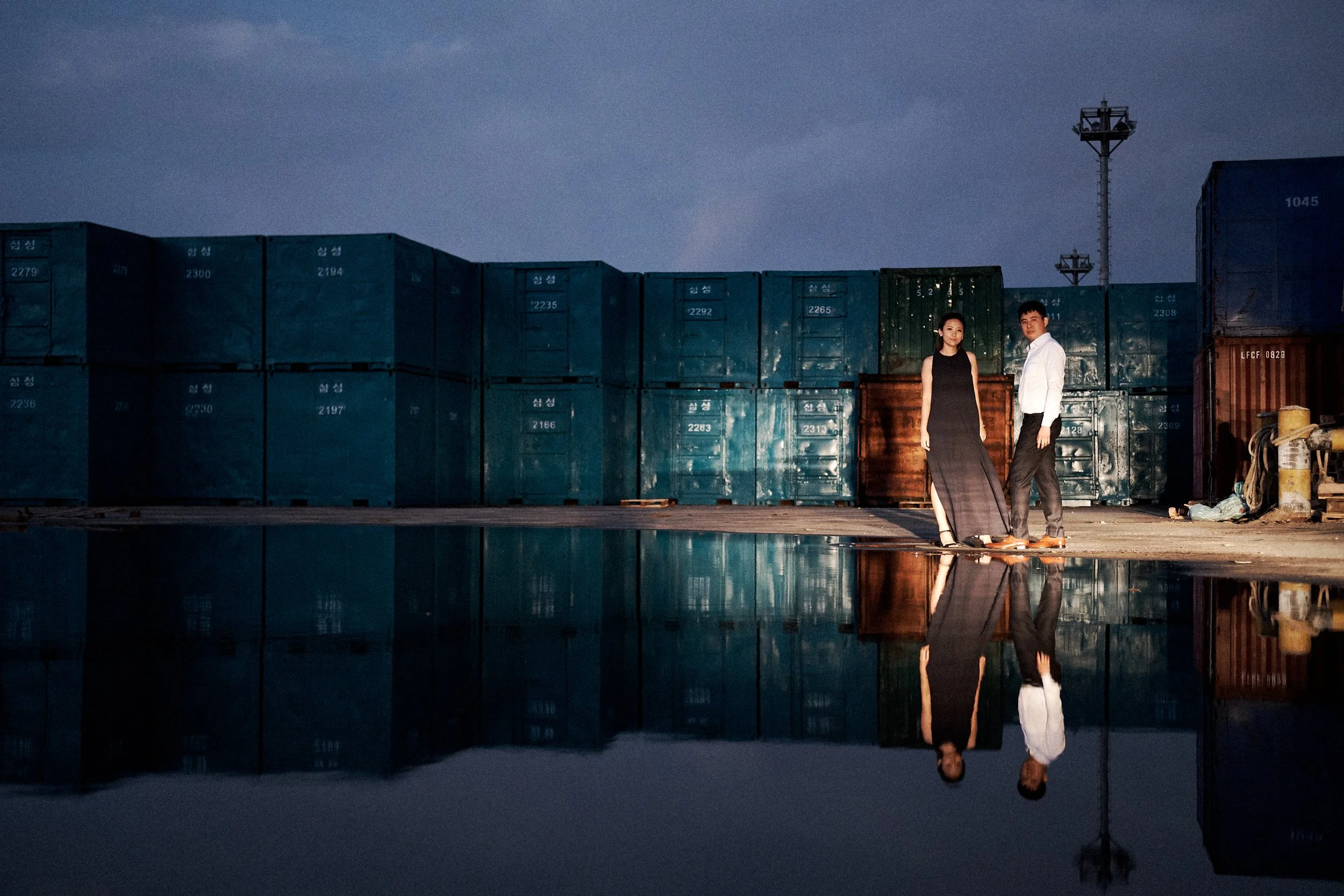 south korea jeju summer pre-wedding photoshoot